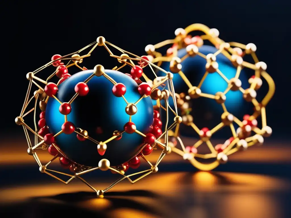 Importancia enlaces químicos: vista detallada 8k de formación y transferencia de electrones entre átomos en una estructura molecular