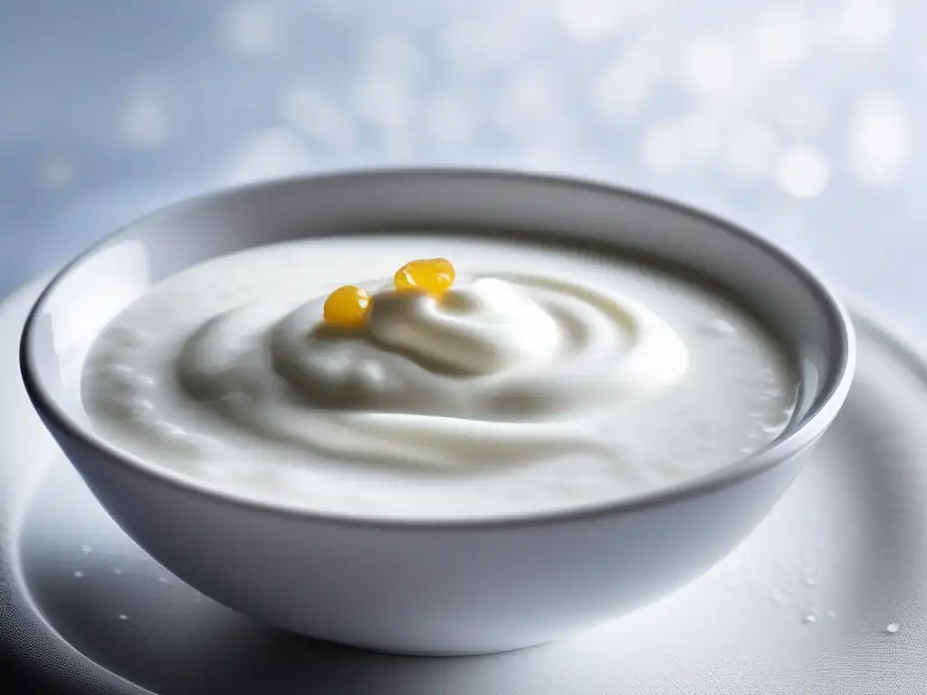 Importancia química de los probióticos en yogurt fresco y vibrante