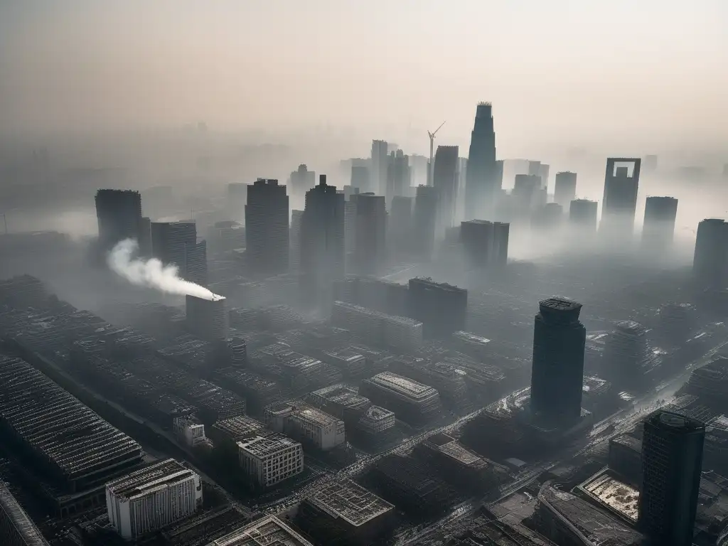 Ciudad cubierta de smog: Química atmosférica y meteorología: relación sorprendente