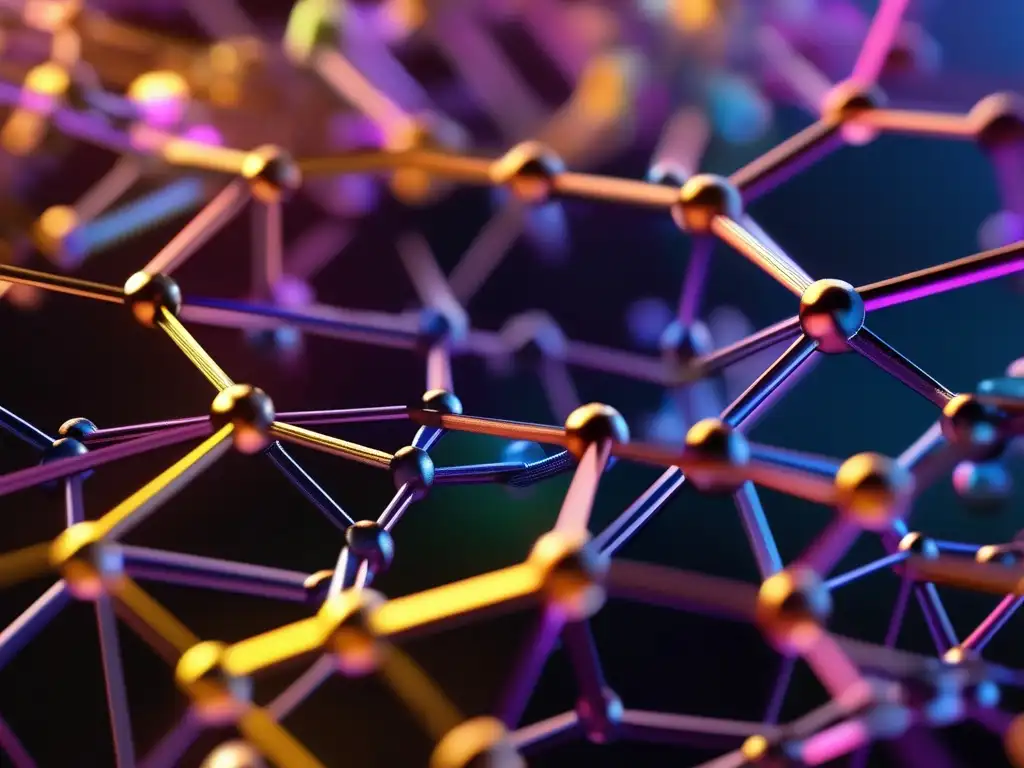 Importancia de los Compuestos de Coordinación en Química: complejidad y belleza en una imagen detallada