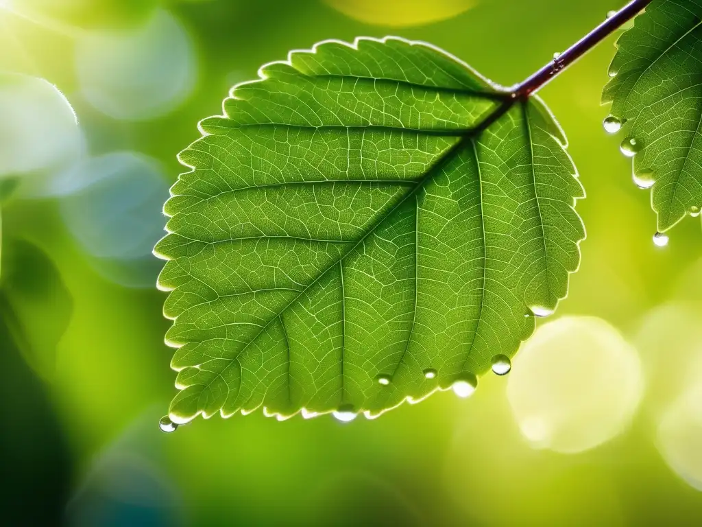 Impacto productos químicos aire respiramos: bosque verde con detalles intrincados