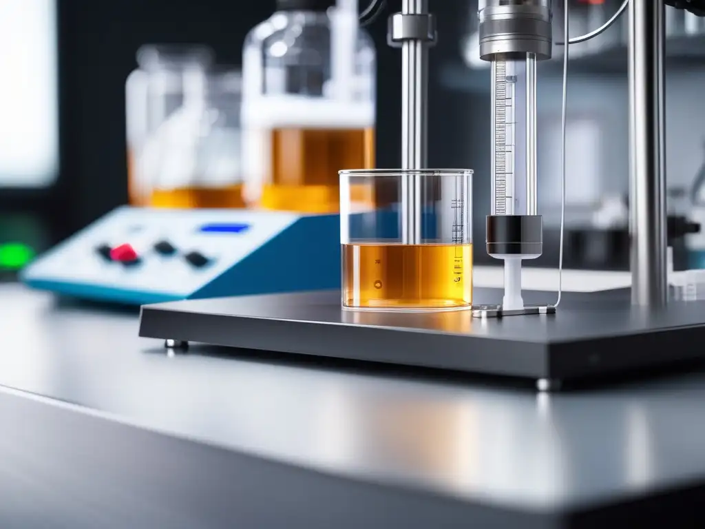 Potencial inexplorado de la electrólisis química: Detalle impresionante de proceso científico con electrodos de platino y burbujas de gas