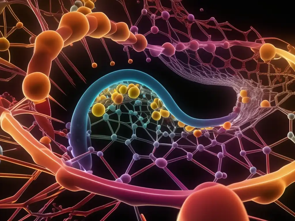 Desafíos en la bioquímica enzimática: imagen detallada de una enzima en acción