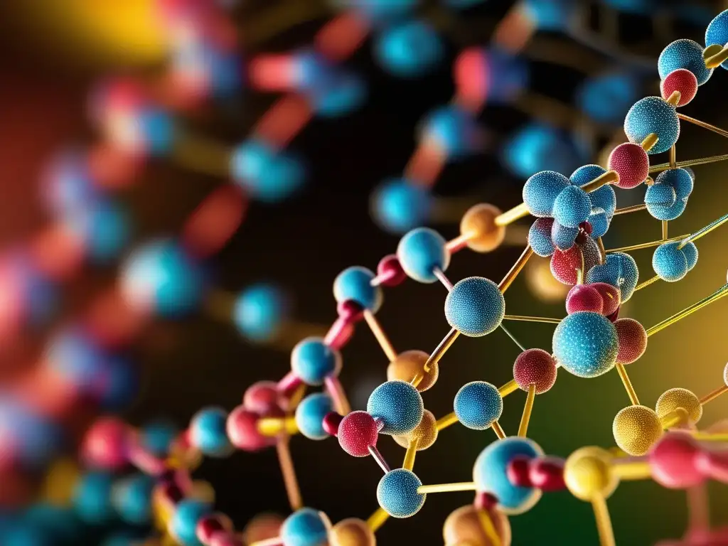 Importancia de las enzimas en la química: estructura y acción dinámica de una molécula de enzima