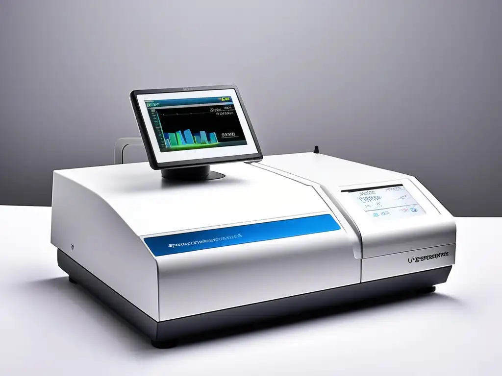 Espectroscopio UVVis para química analítica en laboratorio avanzado