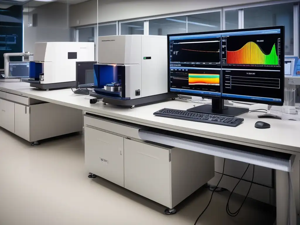 Análisis de muestra en espectroscopia de microondas en química analítica