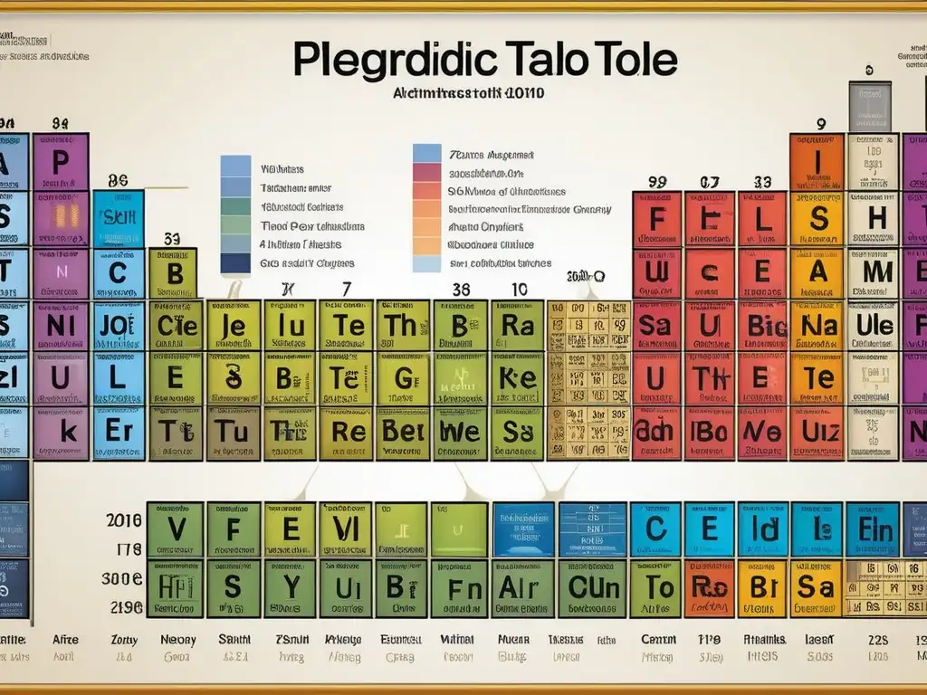 Importancia de la Tabla Periódica en la Ciencia Moderna