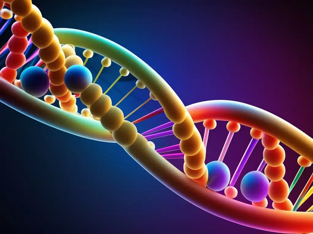 Estructura detallada de ADN: Importancia ácidos nucleicos en química de vida