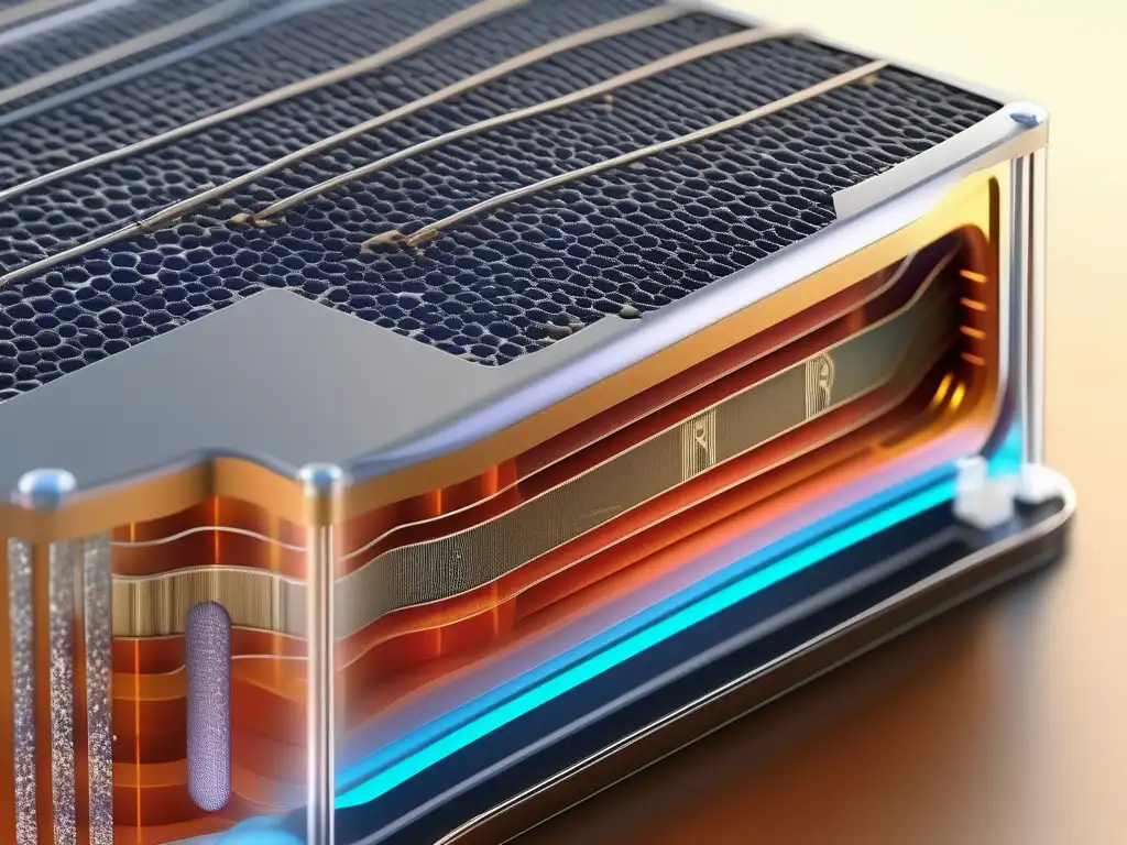 Estructura detallada de una batería de ion de litio: impacto de la electroquímica en vehículos eléctricos