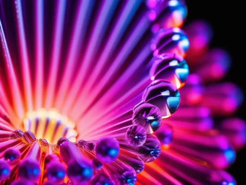 Técnica de cristalización en química moderna: formación de cristales controlada con detalles impresionantes