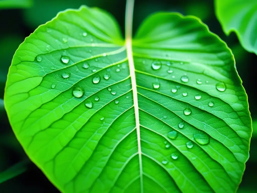 Hoja verde deslumbrante: Impacto industria química