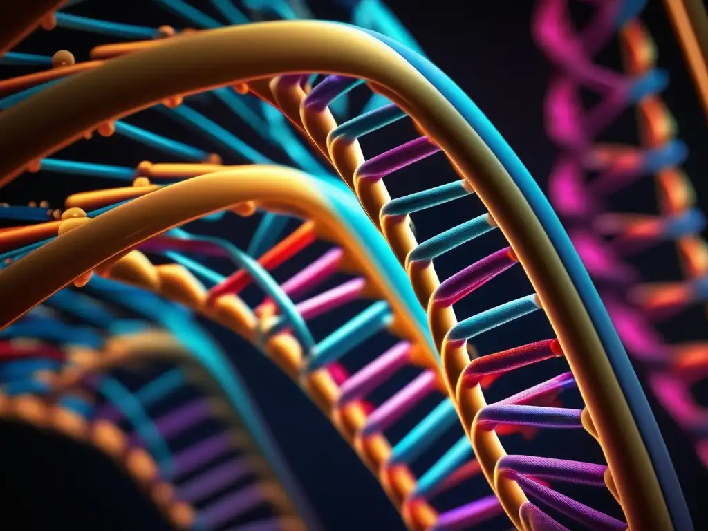 Importancia ácidos nucleicos: Estructura ADN 8k ultradetallada