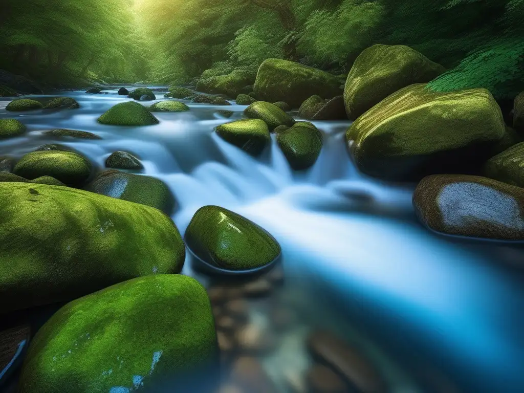 Riesgos ambientales de la nanotecnología en un hermoso paisaje acuático