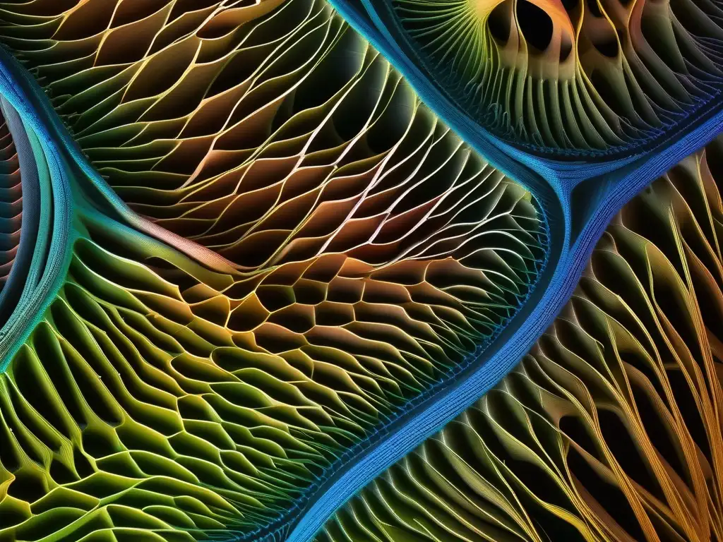 Estructura biomimética de materiales sostenibles en química petroquímica