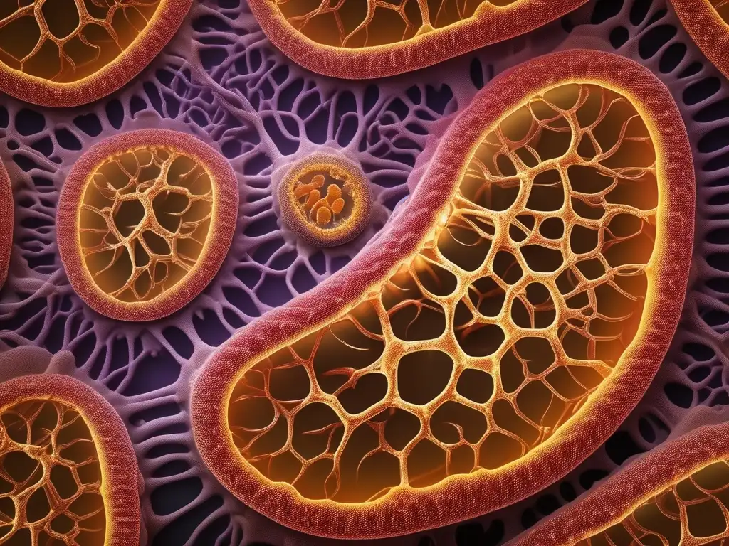 Microestructura detallada de la ruta metabólica del ciclo de Krebs y su impacto en la energía