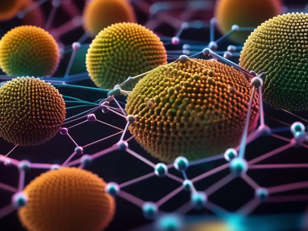 Nanotecnología impacto en química: Detalles impresionantes de una estructura nanomaterial