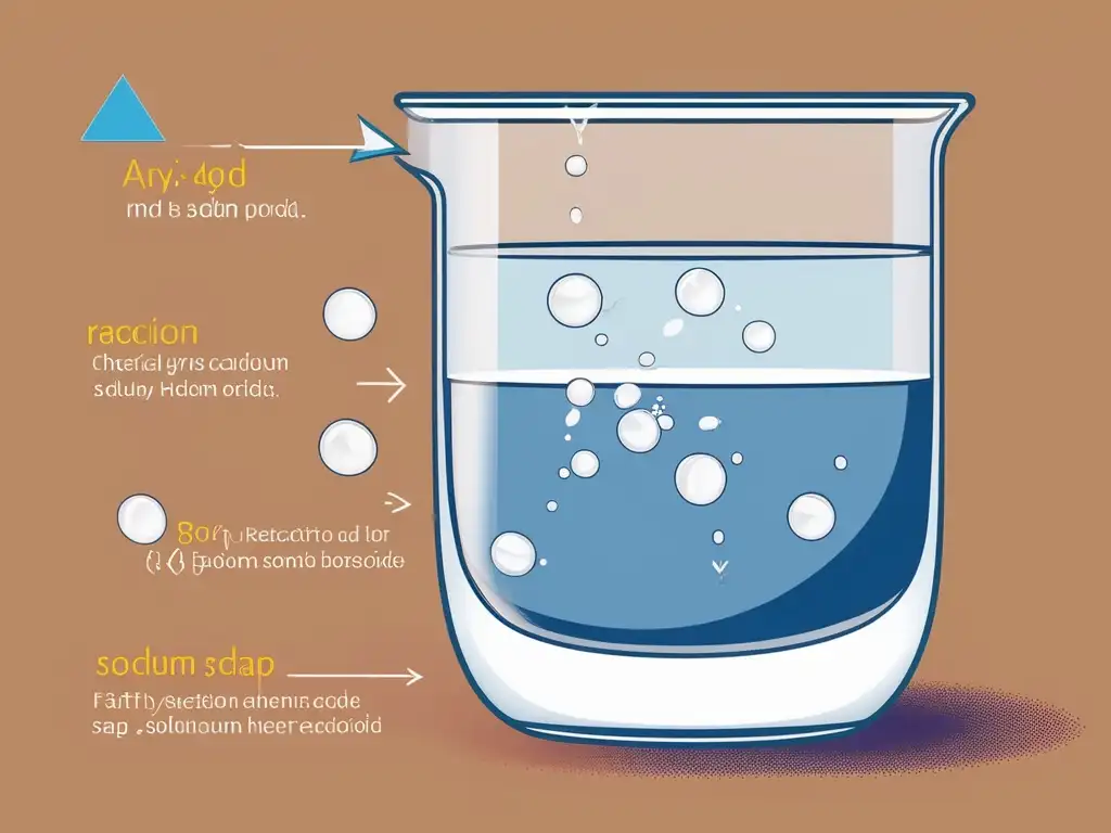 Química jabón: combate grasa y suciedad