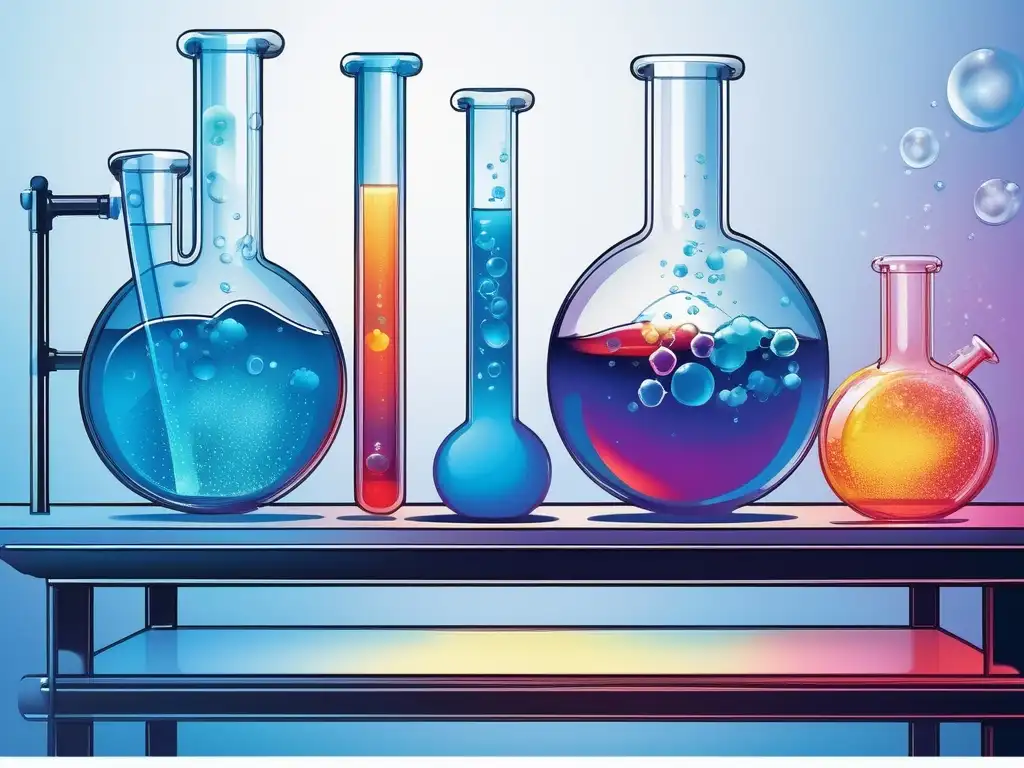 Reacción química en laboratorio - Descubrimientos químicos impacto vida diaria