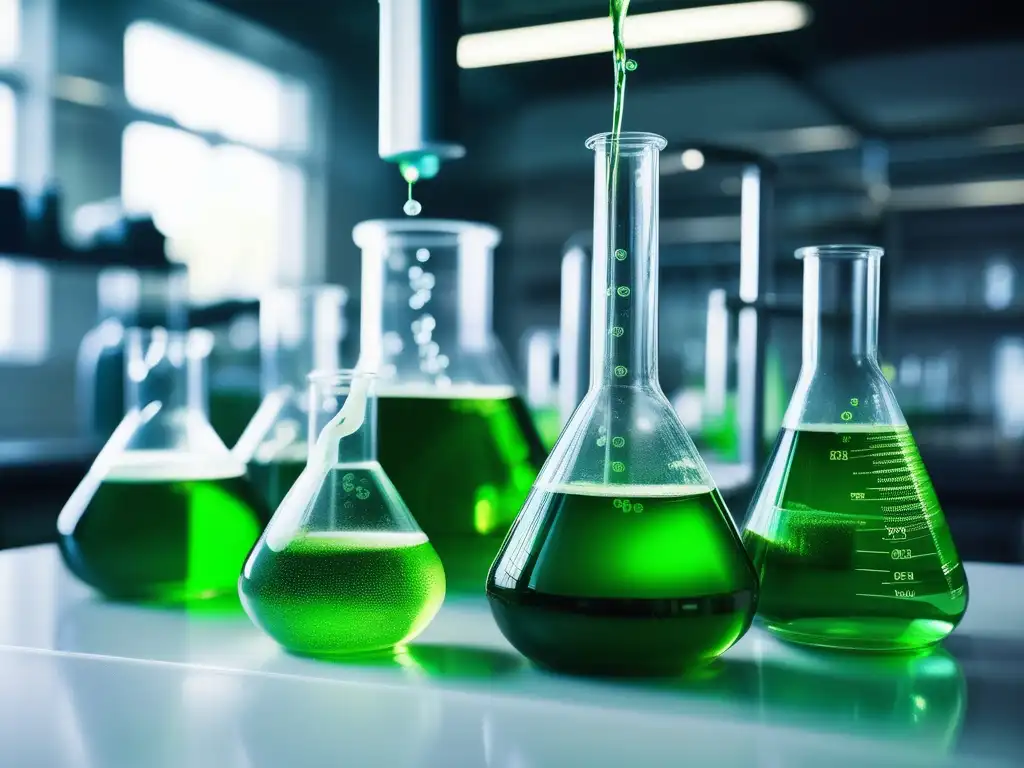 Innovaciones en química verde petroquímica: Reacciones verdes y sostenibles en un laboratorio moderno