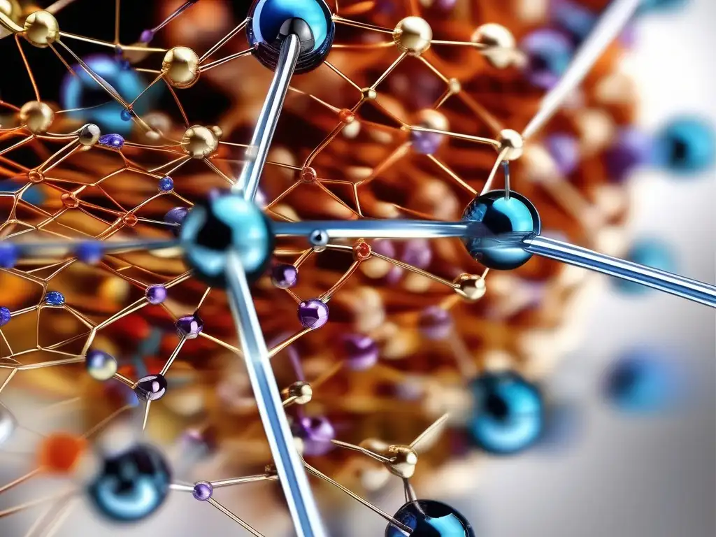 Importancia de los enlaces químicos en una estructura cristalina