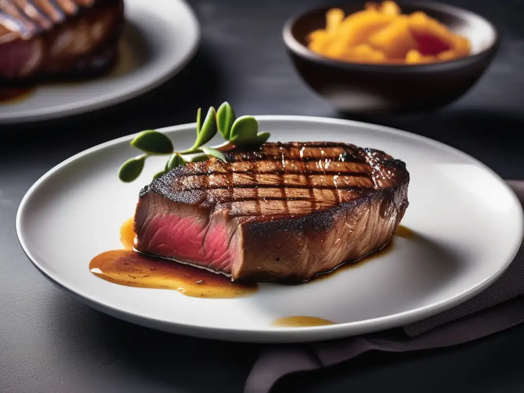 Impacto de la Maillardización en la gastronomía: jugoso y dorado steak perfectamente cocido