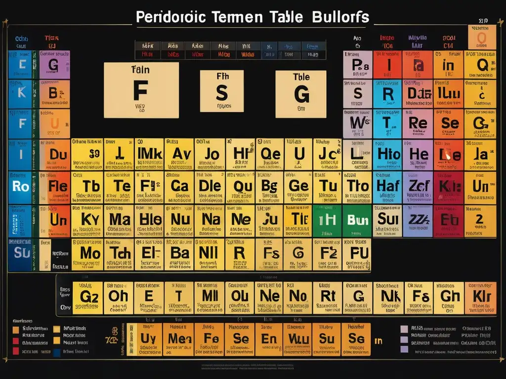 Diseño de la Tabla Periódica: Análisis Profundo