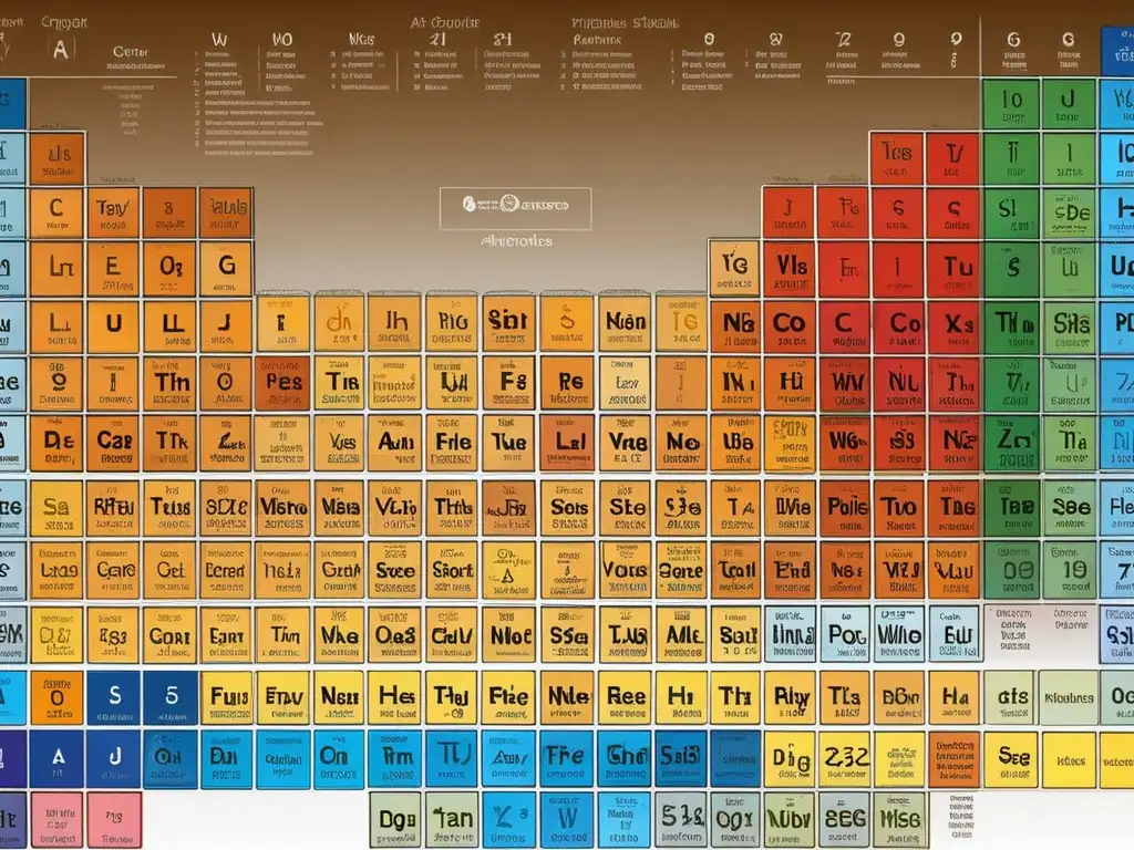 Diseño de la Tabla Periódica: Análisis Profundo