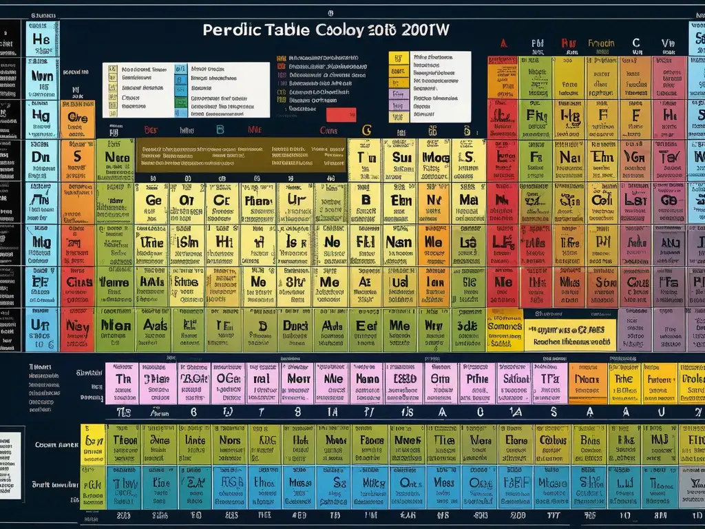 Importancia de la petroquímica en la tabla periódica