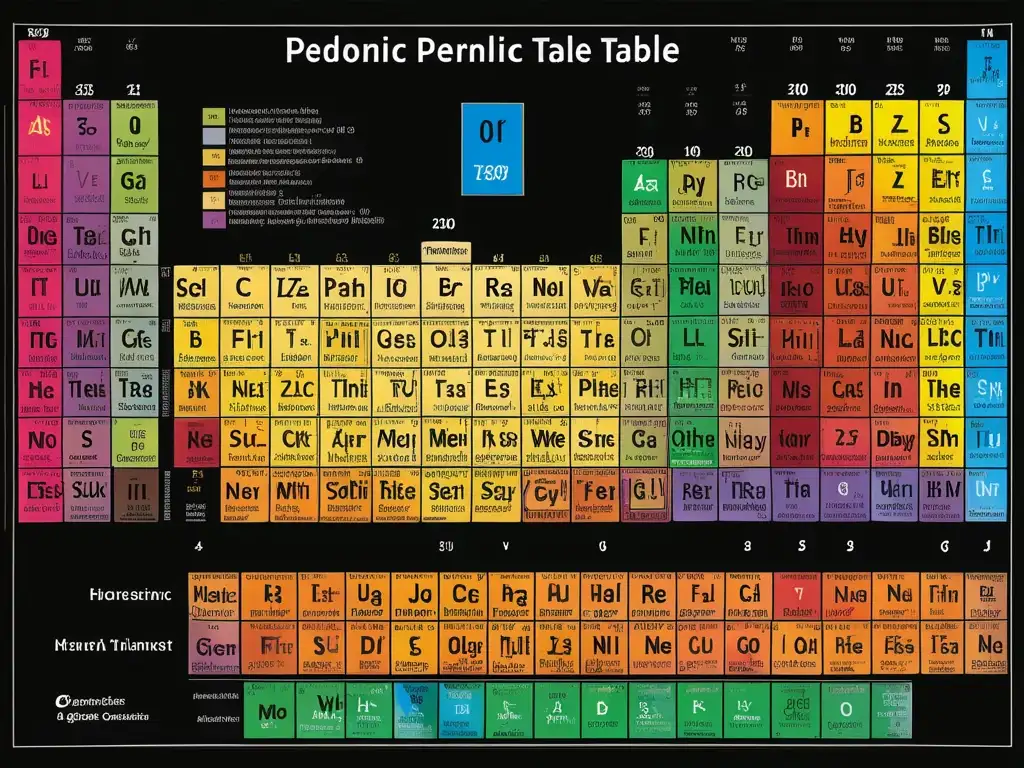 Tabla periódica: Guía completa para principiantes en química y petroquímica